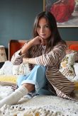Darling Knit Trench Camel